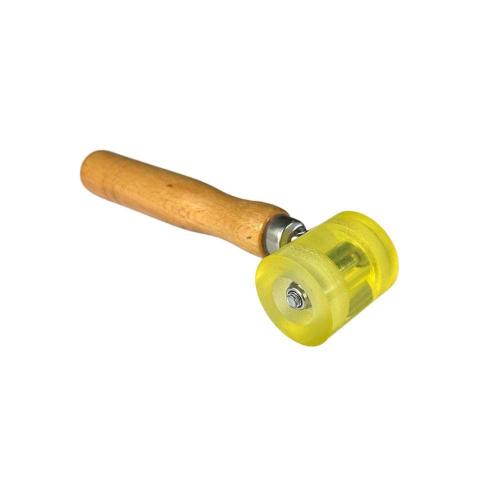 HSS Silikon-Andrückrolle 40mm breit gelb